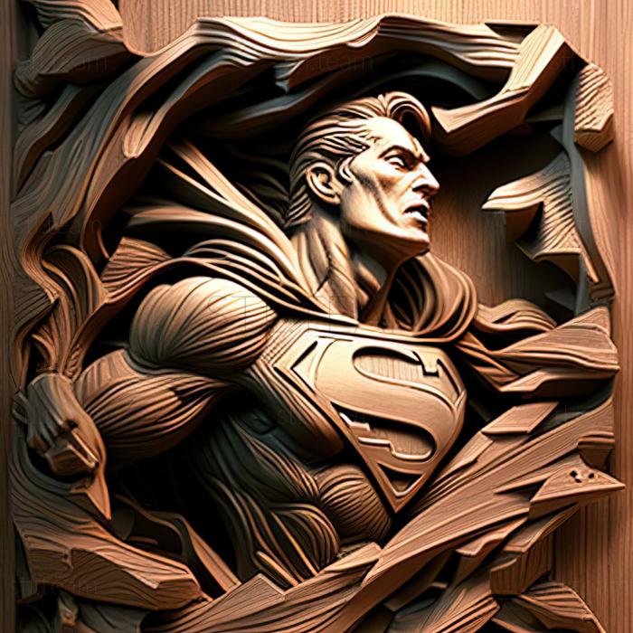 3D model Superman 4 In Search of Peace (STL)